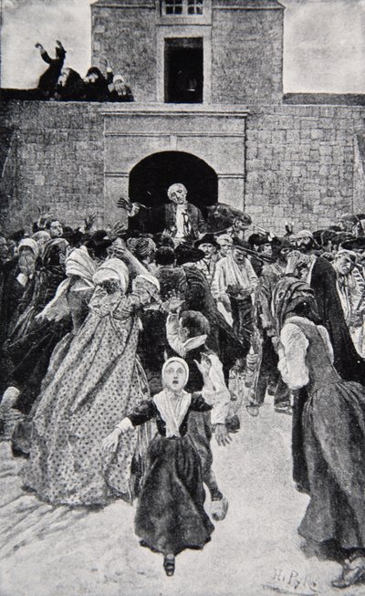 The Fall of Montcalm by Howard Pyle